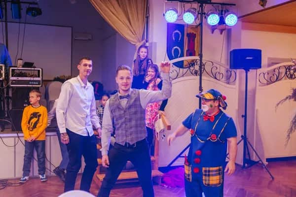 Kinderclown für Hochzeitsfeier in Buchholz in der Nordheide