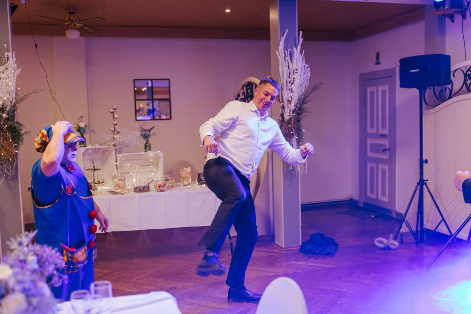 Clown und Zauberer für Hochzeit in Hamburg buchen