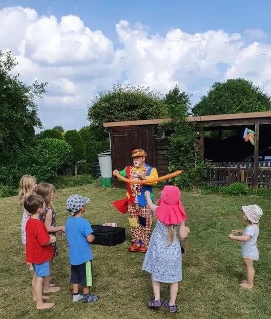 Kinderunterhaltung mit Clown in Hamburg buchen