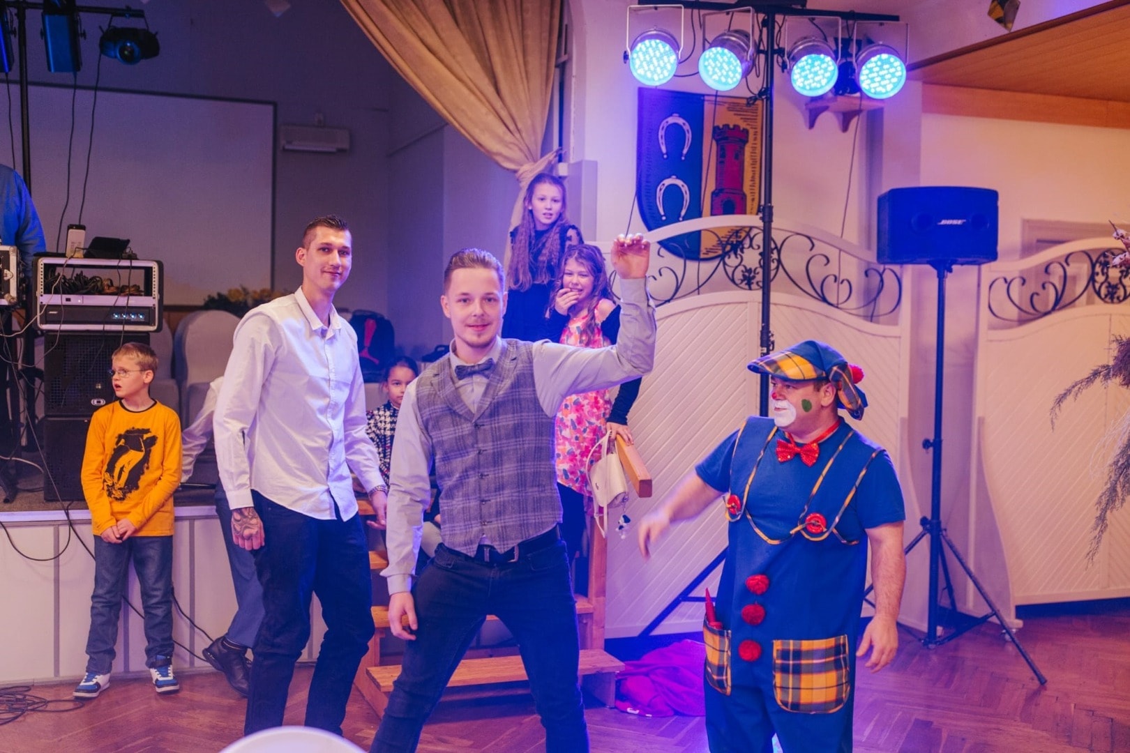 Kinderclown für Hochzeitsfeier in Buchholz in der Nordheide